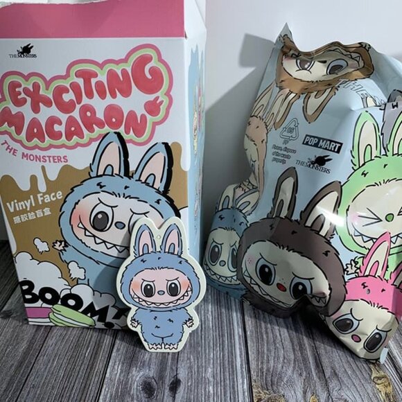 POP MART Labubu The Monsters Exciting Macaron Sea Salt Coconut - Picture 3 of 4